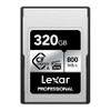 Lexar 320GB Professional CFexpress Type A SILVER Series Memory Card, Compatible with Sony Cameras w/ Type A Card Slot, Up to 800/700 MB/s Read/Write, 8K Video, VPG 200 (LCAEXSL320G-RNENG) view 1