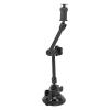 Camera Suction Cup Mount, Aluminum Alloy Universal Arm Car Boats Windshield Window Mount for Action DSLR Cameras, 360 Rotatable Cup with 1/4 Screws Mounting view 1