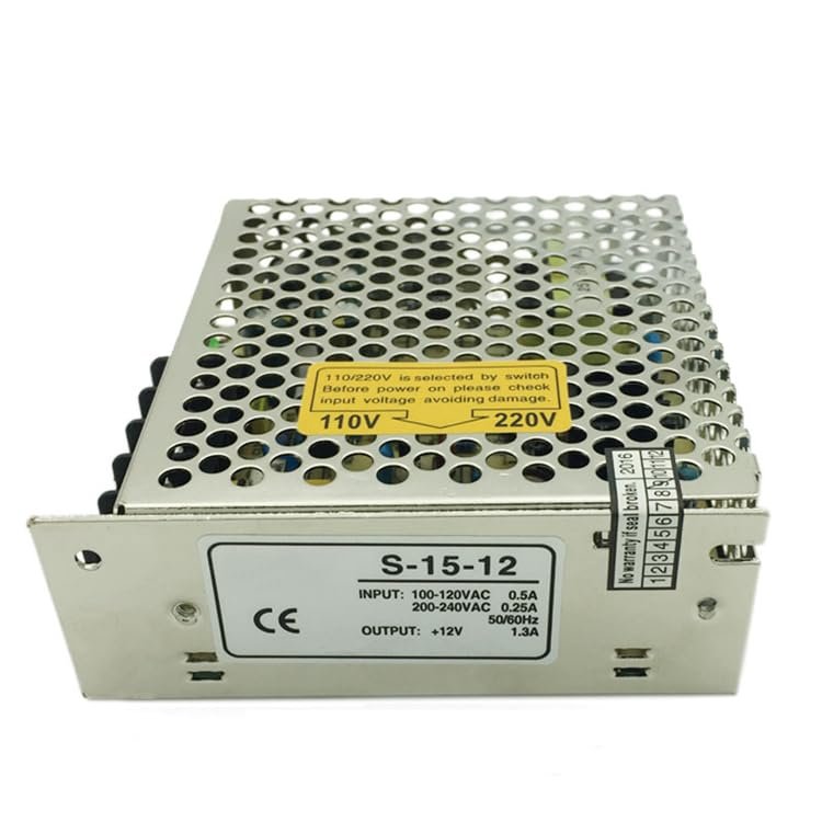 Switching Power Supply S-15-12 Single Group Series 12V1.3A Applicable AC Output Power Supply