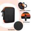 Hard Case Compatible with SIMO Solis 5G/ for Pro 5G WiFi Mobile Hotspot, Travel Router for Hotel WiFi Storage Holder Bag with Mesh Pocket for Charger USB Cable & Accessories (Box Only) - Black view 4
