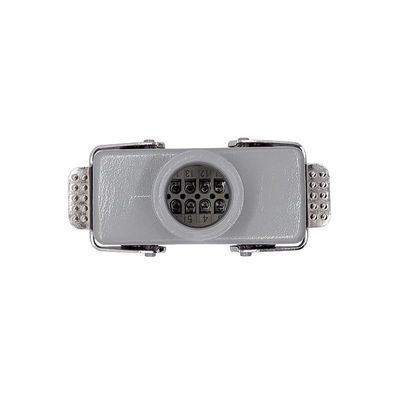 Heavy Duty Connectors HDC-HE-016-1/2/3/4 F/M 16pin 16A Screw Connection 500V Industrial Rectangular Aviation Connector Plug(HDC-HE-016-2)