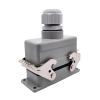 Heavy Duty Connectors HDC-HE-016-1/2/3/4 F/M 16pin 16A Screw Connection 500V Industrial Rectangular Aviation Connector Plug(HDC-HE-016-2) view 2