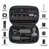 Skyreat Osmo Pocket 3 Case, Portable PU Storage Protective Bag for DJI Osmo Pocket 3 Creator Combo Accessories (Black) view 2