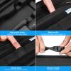 Skyreat Osmo Pocket 3 Case, Portable PU Storage Protective Bag for DJI Osmo Pocket 3 Creator Combo Accessories (Black) view 3