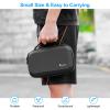 Skyreat Osmo Pocket 3 Case, Portable PU Storage Protective Bag for DJI Osmo Pocket 3 Creator Combo Accessories (Black) view 4