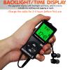AM/FM Personal Portable Mini Radio with Digital Tuning LCD Display and Backlight Time, SWDSTP Rechargeable Pocket Radio with Earphone and Belt Clip for Walking, Jogging view 2