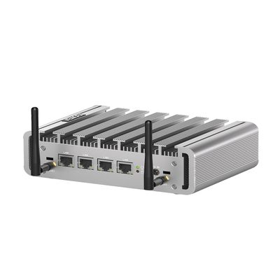 Firewall Micro Appliance, Mini PC N100, Router Server, Alder Lake-N, 2.5Gbe 4 Lan port, W 11/Firewall Software, 16GB DDR5 RAM 128GB SSD, HD, DP, Wifi, SIM Slot, RTC, Network, Home, Office, Server