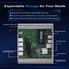 Firewall Micro Appliance, Mini PC N100, Router Server, Alder Lake-N, 2.5Gbe 4 Lan port, W 11/Firewall Software, 16GB DDR5 RAM 128GB SSD, HD, DP, Wifi, SIM Slot, RTC, Network, Home, Office, Server view 4
