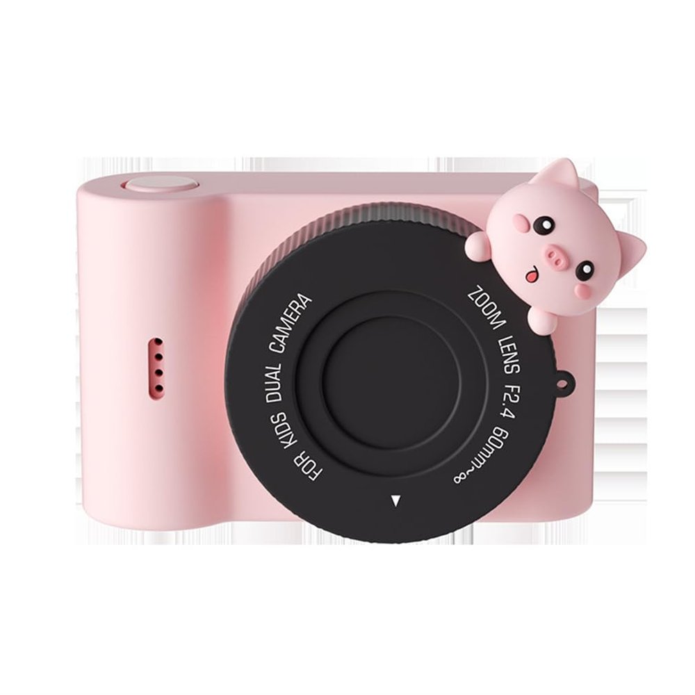 DAUTAI Toddler Instant Camera, Kids Camera for Girls Boys Toys, 48 Megapixels Front and Rear 3.0-Inch Touchscreen WiFi Transmission, Cool Stuff for Birthday,Pink