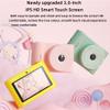DAUTAI Toddler Instant Camera, Kids Camera for Girls Boys Toys, 48 Megapixels Front and Rear 3.0-Inch Touchscreen WiFi Transmission, Cool Stuff for Birthday,Pink view 3