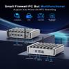 Firewall Mini PC N100 With 4 LAN, Alder Lake, Network Appliance, Server, 8GB DDR5 RAM, 256GB M.2 SSD, HD, DP, i225 Nics, Wifi, Industrial, W11, Auto Power On, RTC view 3