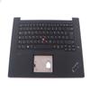Bayjebu Parts for Lenovo ThinkPad P1 X1 Extreme Gen 2 2nd Palmrest Keyboard Bezel German Backlit 5M10W78880 view 1