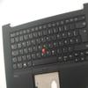 Bayjebu Parts for Lenovo ThinkPad P1 X1 Extreme Gen 2 2nd Palmrest Keyboard Bezel German Backlit 5M10W78880 view 3