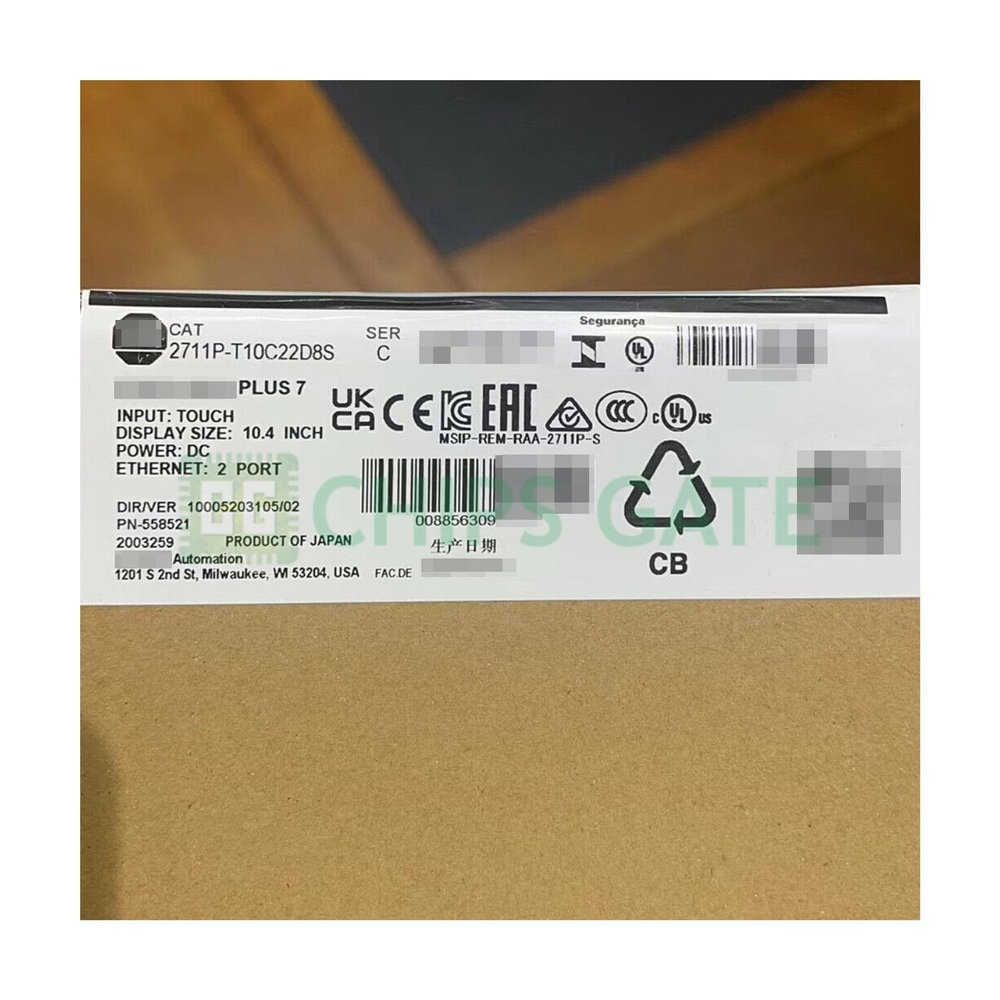 New in Box 2711P-T10C22D8S 2711P-T10C22D8S for Shipping