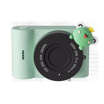 DAUTAI Toddler Instant Camera, Kids Camera for Girls Boys Toys, 48 Megapixels Front and Rear 3.0-Inch Touchscreen WiFi Transmission, Cool Stuff for Birthday,Green
