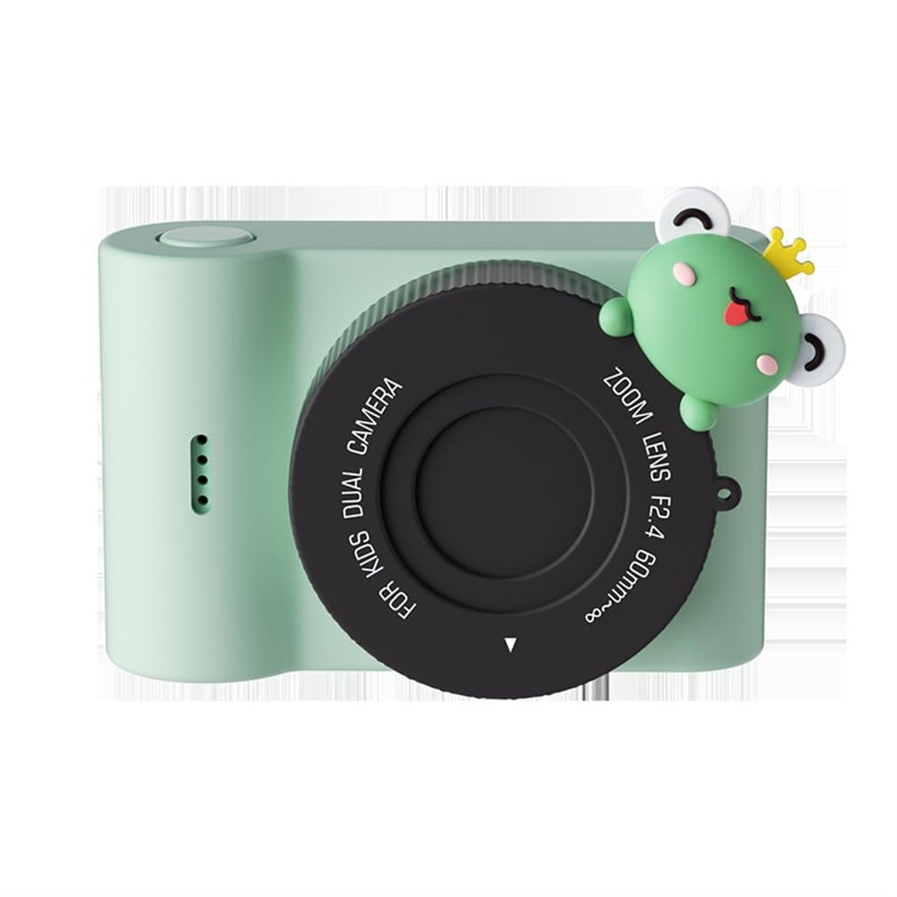 DAUTAI Toddler Instant Camera, Kids Camera for Girls Boys Toys, 48 Megapixels Front and Rear 3.0-Inch Touchscreen WiFi Transmission, Cool Stuff for Birthday,Green