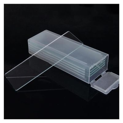 Microscope Accessories Kit 50PCS 7103 Reusable Single Concave Blank Microscope Slides for Preparation of Specimen Microscope Slides (Color : 5PCS)
