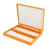 Microscope Accessories Kit 100pcs Plastic Microscope Slides Box Holder Case Microscope Slides view 1