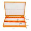 Microscope Accessories Kit 100pcs Plastic Microscope Slides Box Holder Case Microscope Slides view 3