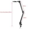 Microscope Accessories Kit Microscope Video Camera Stand Adjustable Boom Table Working Hanger Holder 1/4 40mm Microscope Slides (Color : C) view 2