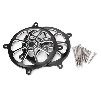 GZYF Liru Motorcycle Speaker Grills Fairing Speaker Grill Covers Audio Fairing Mount Speaker Grill Cover for Harley Davidson Touring 1996-2013 Electra Glides/Street Glides/Trikes XF 2906313