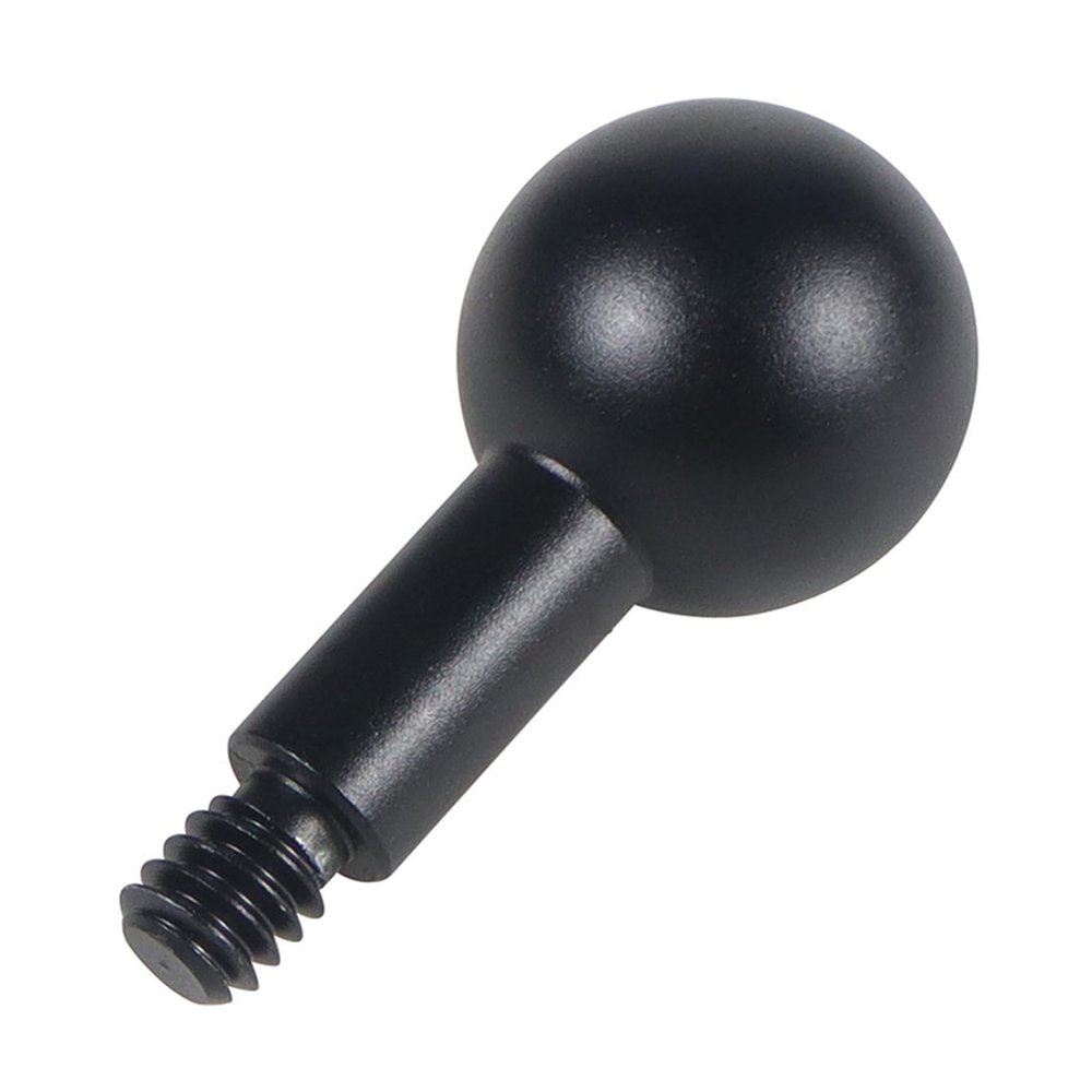 MOUDOAUER Alloy 1/4" Swivel Mini 20mm Ball Head Screw Tripod Mount Adjustable Base Adapter for DSLR Cameras Tripods Monopods Camcorder