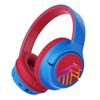 PowerLocus Kids Wireless Headphones, Bluetooth Kids Headphones LED Lights Over Ear with 74/85/94dB Volume Limited, 45H Playtime,Built-in Mic, Two Device Share Mode, HD Stereo for Travel/PC/Tablet view 1