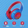 PowerLocus Kids Wireless Headphones, Bluetooth Kids Headphones LED Lights Over Ear with 74/85/94dB Volume Limited, 45H Playtime,Built-in Mic, Two Device Share Mode, HD Stereo for Travel/PC/Tablet view 2