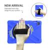 for Samsung Galaxy Tab S5e 10.5 SM-T720 T725 Case 10.5 inch Tablet Case 3 in 1 Hard Plastic Frame + Double Silicone [Hand Strap & Shoulder Strapp] - F view 3