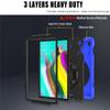 for Samsung Galaxy Tab S5e 10.5 SM-T720 T725 Case 10.5 inch Tablet Case 3 in 1 Hard Plastic Frame + Double Silicone [Hand Strap & Shoulder Strapp] - F view 4