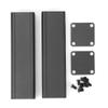 Aluminum Cooling Case, Aluminum Cooling Case Split Type Electronic DIY Instrument Project Enclosure Half Open Aluminum Case 25, Desktop Computer Fans view 1