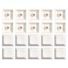 20PCS PBT Keycap DSA 1U Keycaps Colored Customized Keycap Set for Gaming Mechanical Keyboard Keycap Upgrades view 4