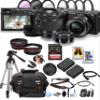 Sony a6400 Mirrorless Camera with16-50mm & 55-210mm Zoom Lenses + 128GB Pro Speed Memory + Case + Tripod + Software Pack -Proffesional Photo Bundle (Renewed) view 1