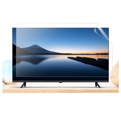 KRHINO Anti Blue Light TV Screen Protector, Matte TV Screen Protective Film, Anti Glare/Anti-Radiation/Anti Scratch Film, Protect Your Eyes Rate Up to 90% Filter, for Indoor & Outdoor LCD, LED, 4K