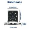 Goodsby Backup Camera HD Rear View License Plate Night Vision Waterproof Compatible with Pioneer Car Radio AVH-120BT AVH-210EX AVH-2550NEX AVH-X490BS DMH-WT8600NEX DMH-100BT DMH-160BT view 4