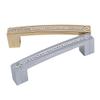 Southst Furniture Handle Bathroom Cabinet Dresser Handle Chrome Cabinet Crystal Crystal Drawer Wardrobe Furniture Handles - (Color: 458081) view 2