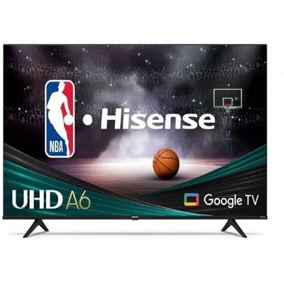 Hisense 50" 4K UHD Smart Google TV Dolby Vision HDR - 50A6H4