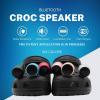 UUEENN Mini Speaker for Clog, Bluetooth Clog Charm, Silver view 2