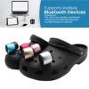 UUEENN Mini Speaker for Clog, Bluetooth Clog Charm, Silver view 4