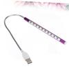 DOITOOL USB Powered Led Night Lamp Flexible Gooseneck for Eye Brightness Levels for Reading Study Bedside Use view 2