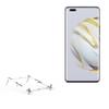 BoxWave Stand and Mount Compatible with Huawei nova 10 Pro - Pocket Aluminum Stand 3-in-1, Portable Multi Angle Viewing Riser - Metallic Silver view 1