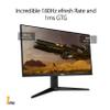 ASUS TUF Gaming 27 1080P Monitor (VG279QL3A) - Full HD, 180Hz, 1ms, Fast IPS, Extreme Low Motion Blur, FreeSync Premium, G-SYNC Compatible, Speakers, DisplayPort, Height Adjustable, 3 Year Warranty view 3