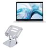 BoxWave Stand and Mount Compatible with Apple MacBook Air (13-inch 2012) - Executive VersaView Laptop Stand, Ergonomic Adjustable Viewing Angle Metallic Riser - Metallic Silver view 1