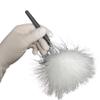 Crime Scene Marabou Feather Latent Fingerprint Brush for Detailed Fingerprints - White view 1