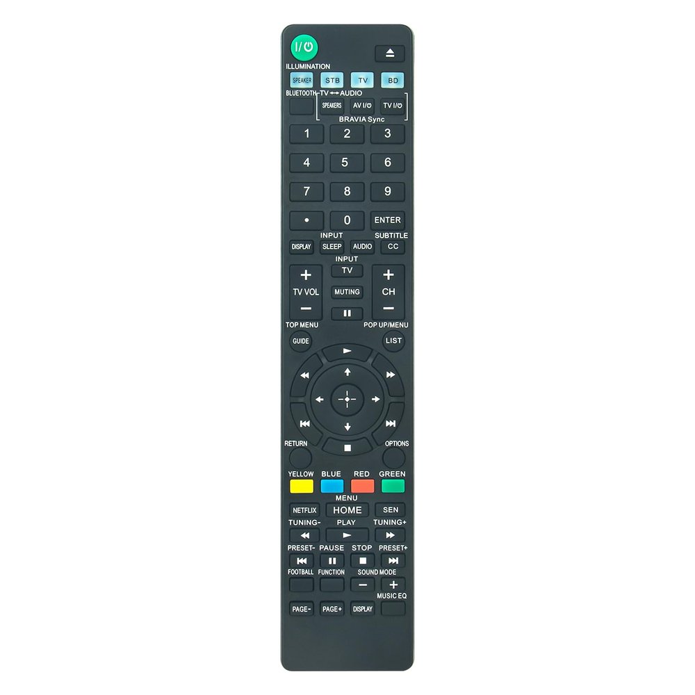 2IN1 RM-ADP092 RM-ADP094W New Replacement Remote Control fit for Sony Blu-ray Disc DVD Home Theater AV System BDV-N7100W BDV-N8100W BDV-N9100W BDV-N9100WL