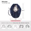 Winitas Satin Work Cap for Women with Long Hair Extra Large Hair Cover for Ponytail view 4