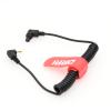DRRI 2.5mm to C3 Remote Controller Wireless Shutter Release Cable for Canon 2000 1DX DS2 5D2 6D 7D 7D2 60Da 50D 40D 30D 20D 10D D60/30 EOS-1v EOS-3 view 1