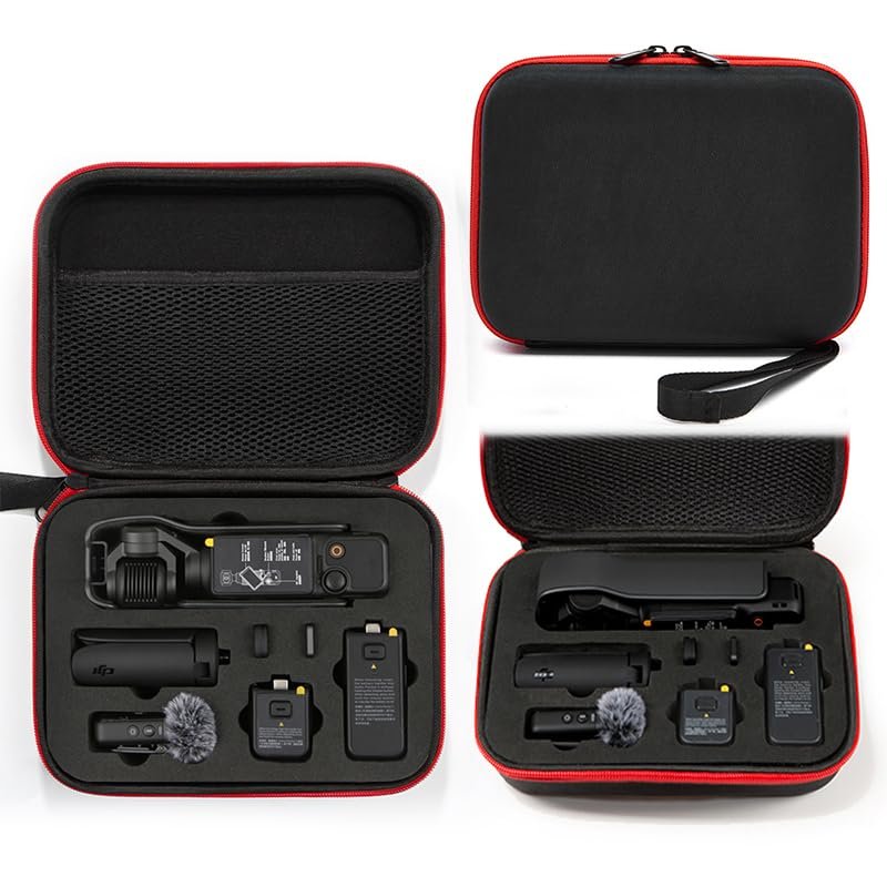 Coyktonty Carrying Case,Travel Portable Bag for DJI Osmo Pocket 3 (Black)