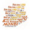 (3PCS) 2 Timothy 17 Sticker for God Hath Not Given Us The Spirit of Fear Stickers Christian Faith Die Cut Waterproof Vinyl Sticker for Water Bottle Tumbler Hard Hat Helmet Car Laptop Gift (3 Inches) view 1