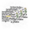 (3PCS) Christian Faith Sticker Jeremiah 29:11 Bible Verse Quotes Decal, Jesus God Scripture Die Cut Waterproof Vinyl Sticker for Water Bottle Tumbler Hard Hat Helmet Car Laptop Gift (2 Inches) view 1
